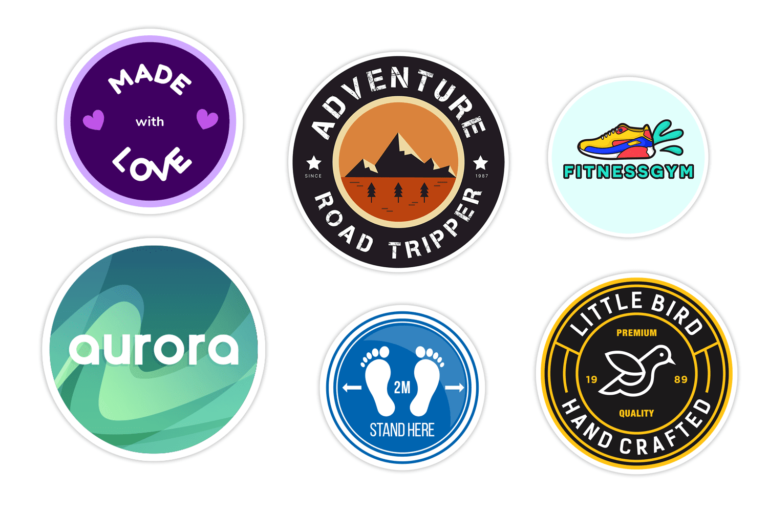 Enhancing Your Brand's Appeal with Custom Round Stickers