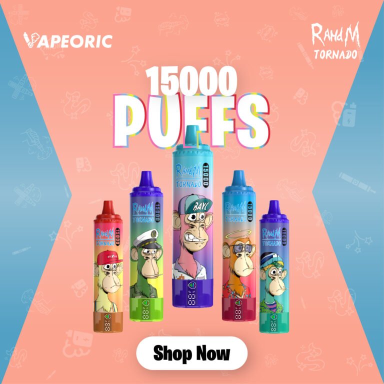 The Randm Tornado 15000: A Force of Nature in Disposable Vapes