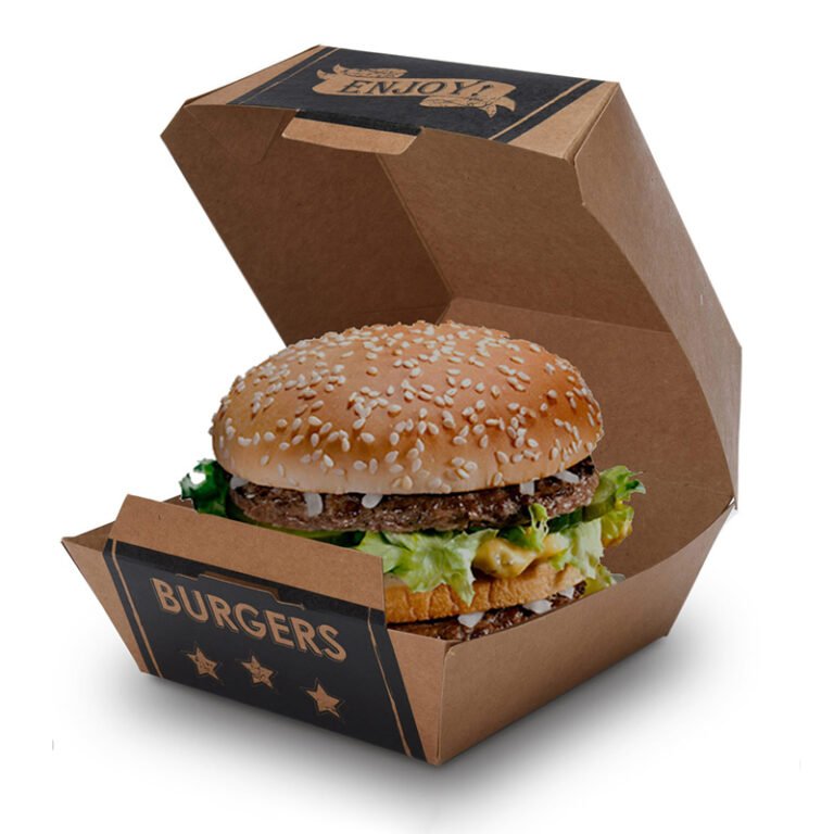 Custom Burger Boxes for Your Gourmet Creations