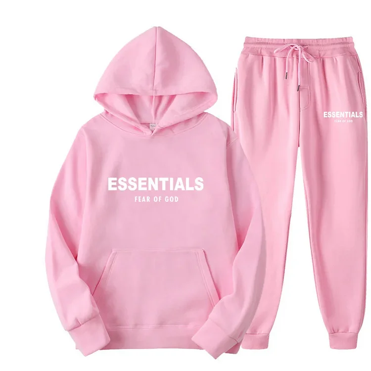 The Pink Essentials Hoodie: A Fashion Style