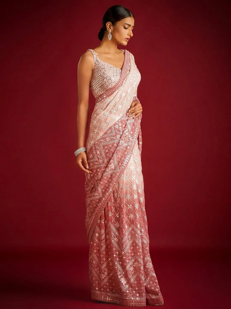 georgette-saree